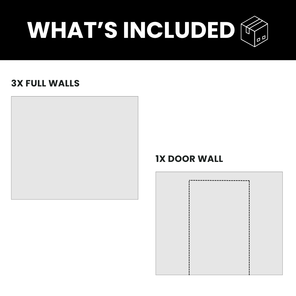 10' x 20' Wall Kit | X4 X-TREK (Walls Only)