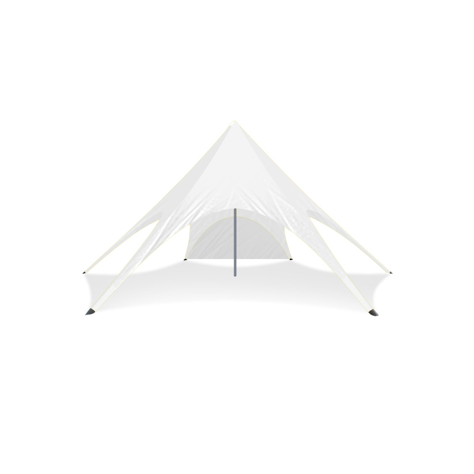 39ft Star Shade Wall | Star Tents