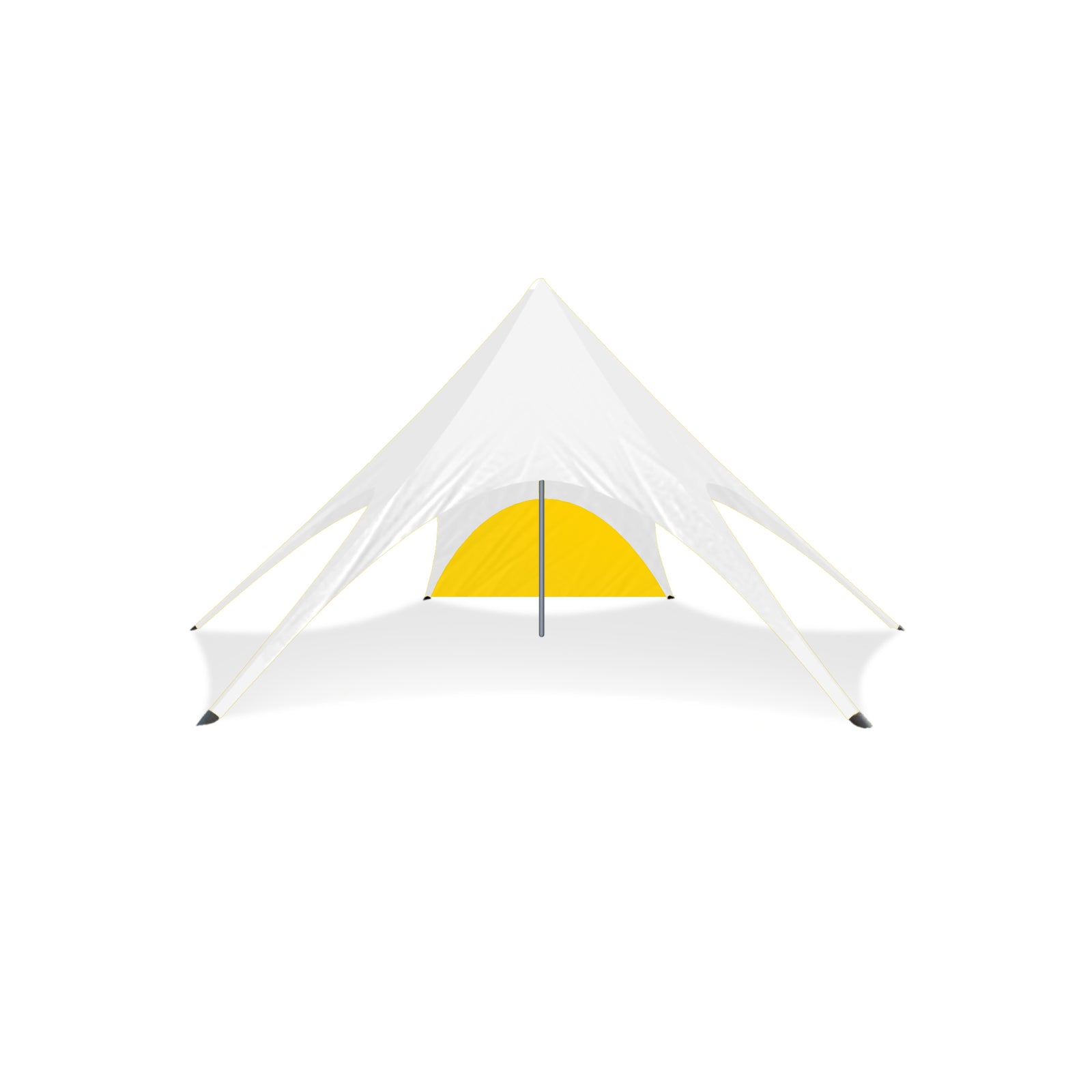 39ft Star Shade Wall | Star Tents