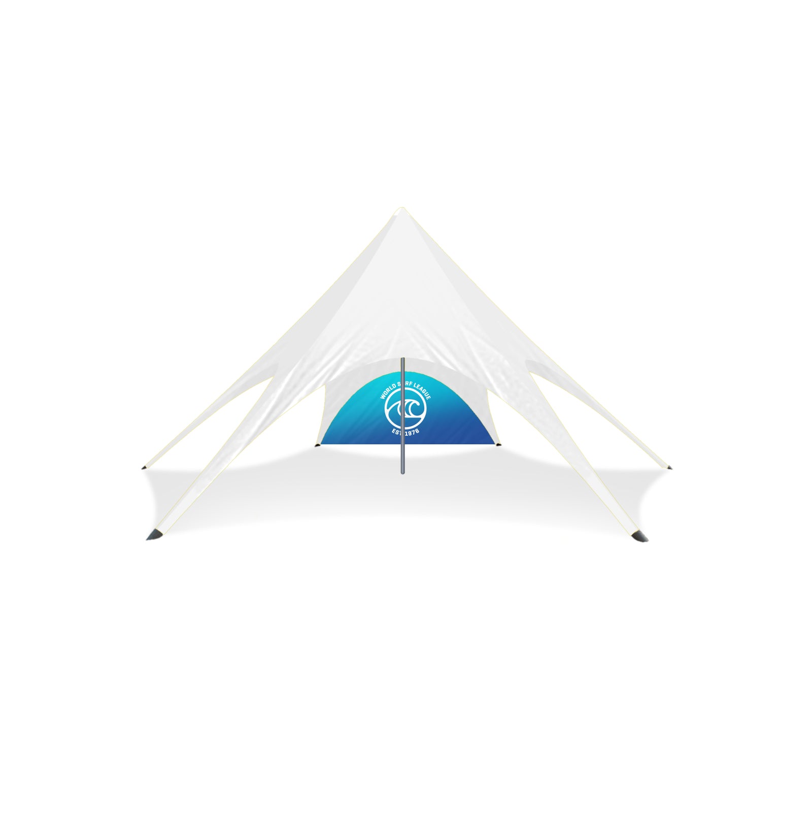 39ft Star Shade Custom Wall | Star Tents