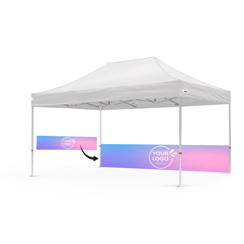 15' Printed Canopy Wall | Canopy Accessory