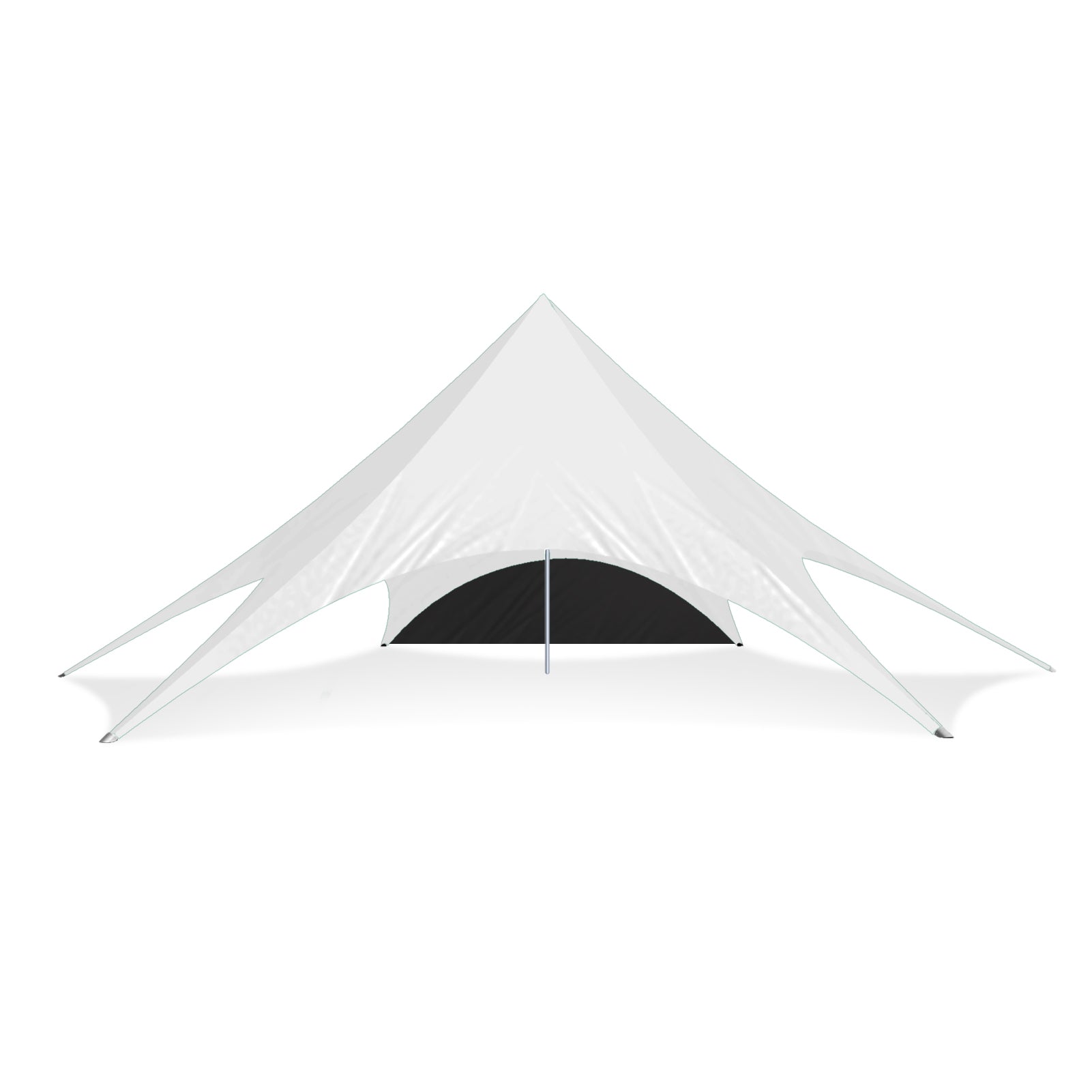 46ft Star Shade Wall | Star Tents