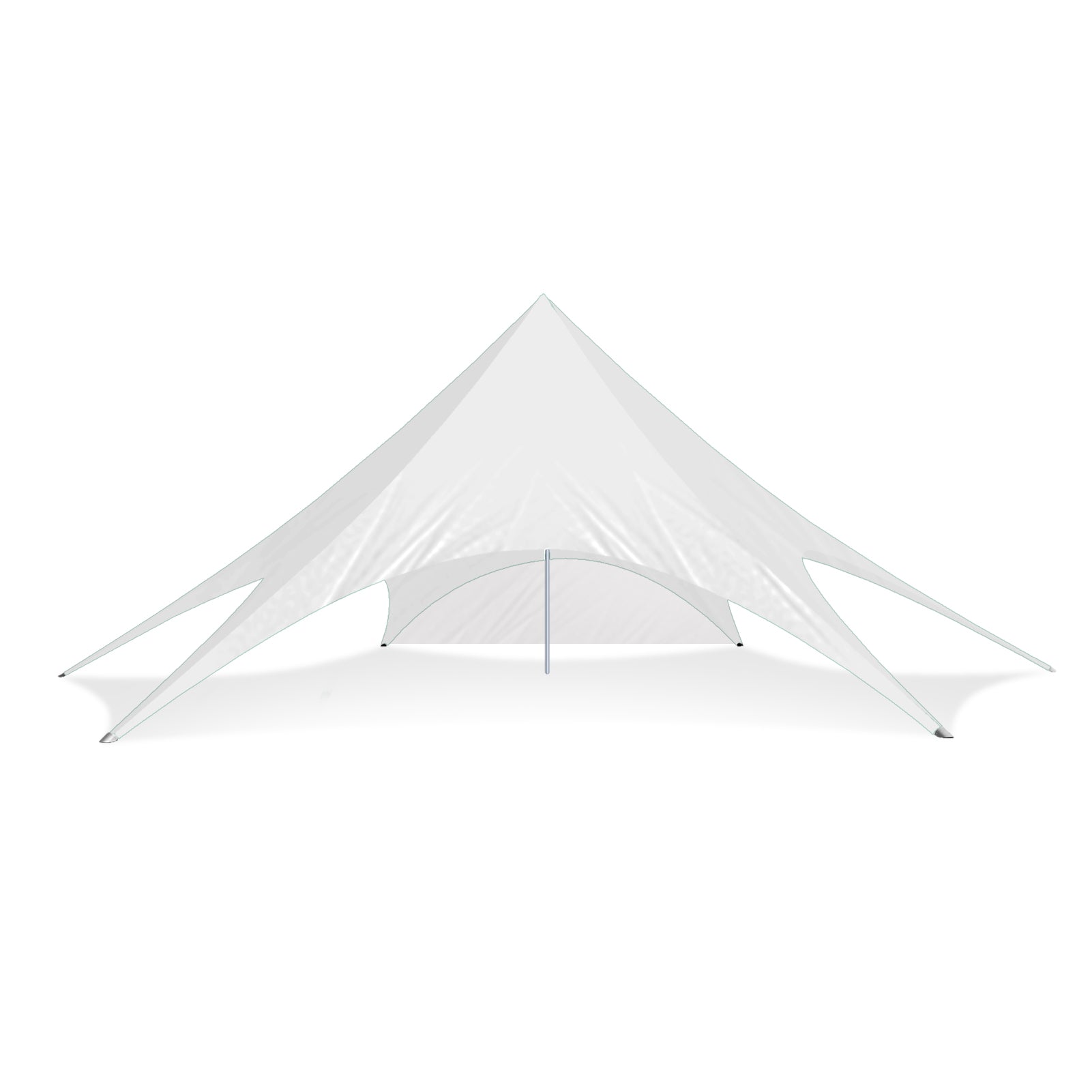 46ft Star Shade Wall | Star Tents