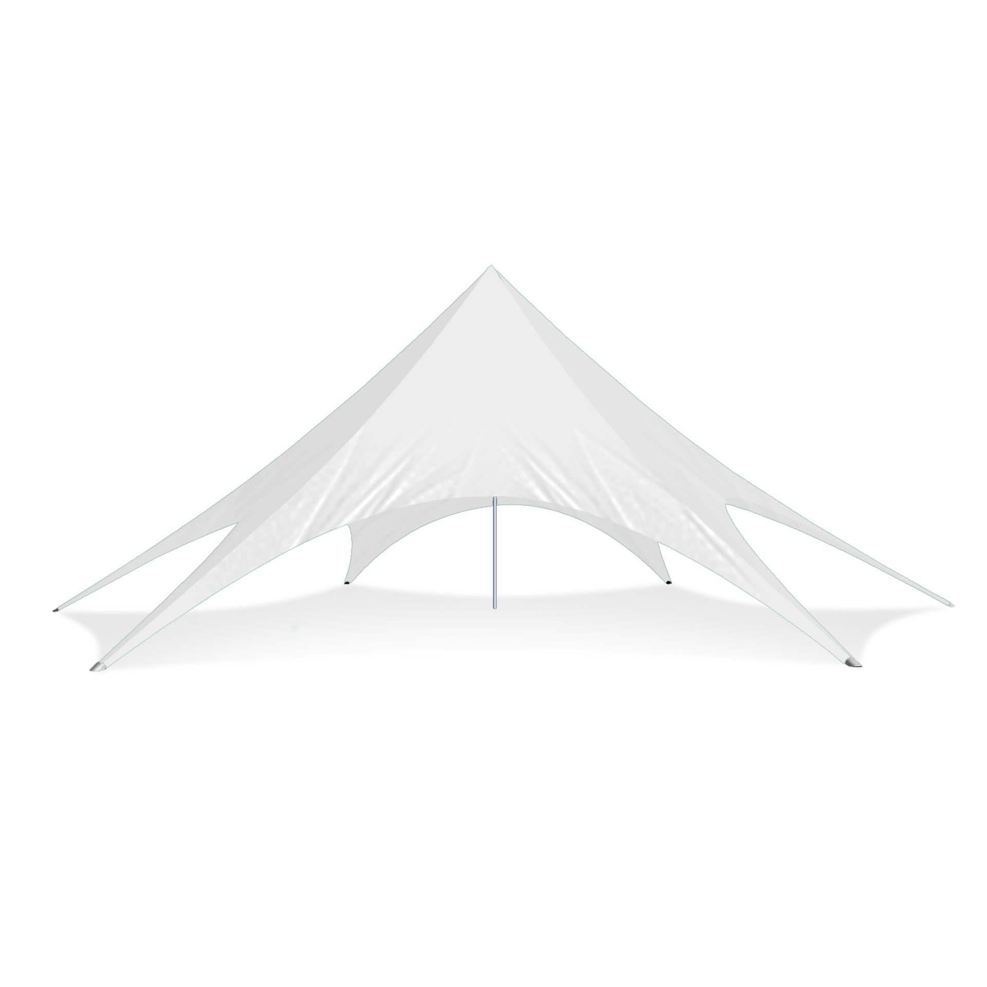 46ft Single Pole Star Shade | Star Tents