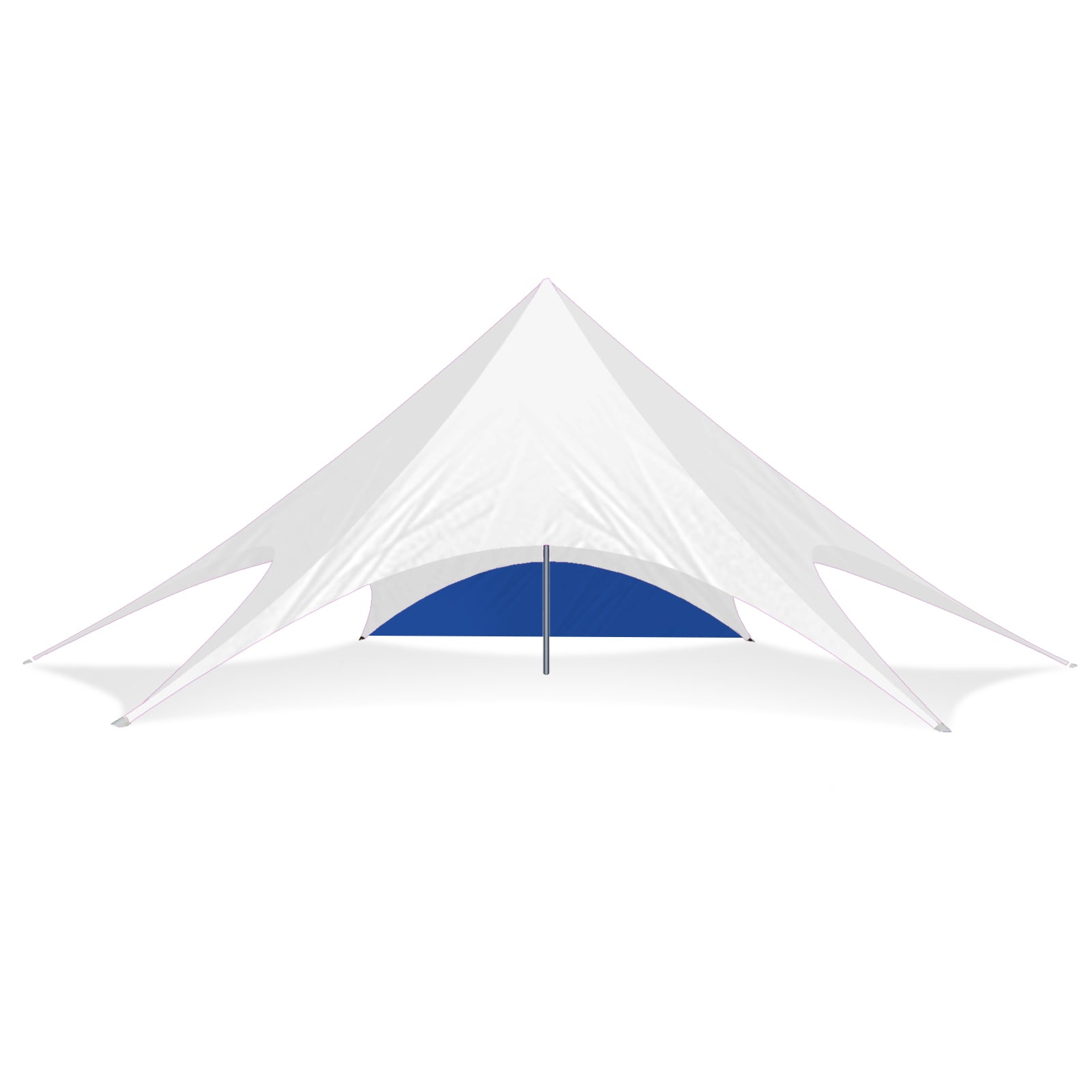 52ft Star Shade Wall | Star Tents