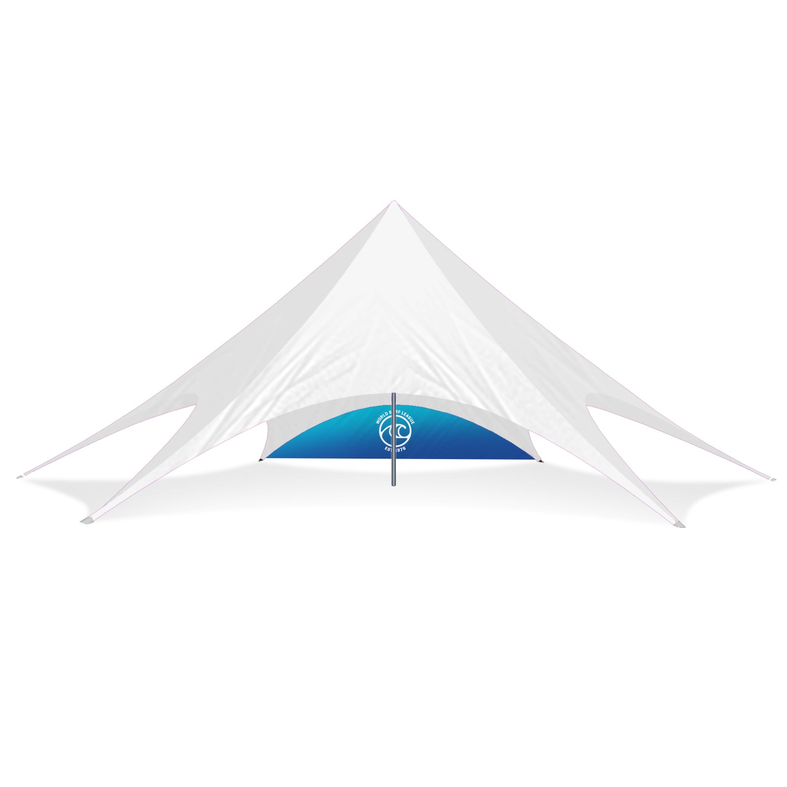 52ft Star Shade Custom Wall | Star Tents