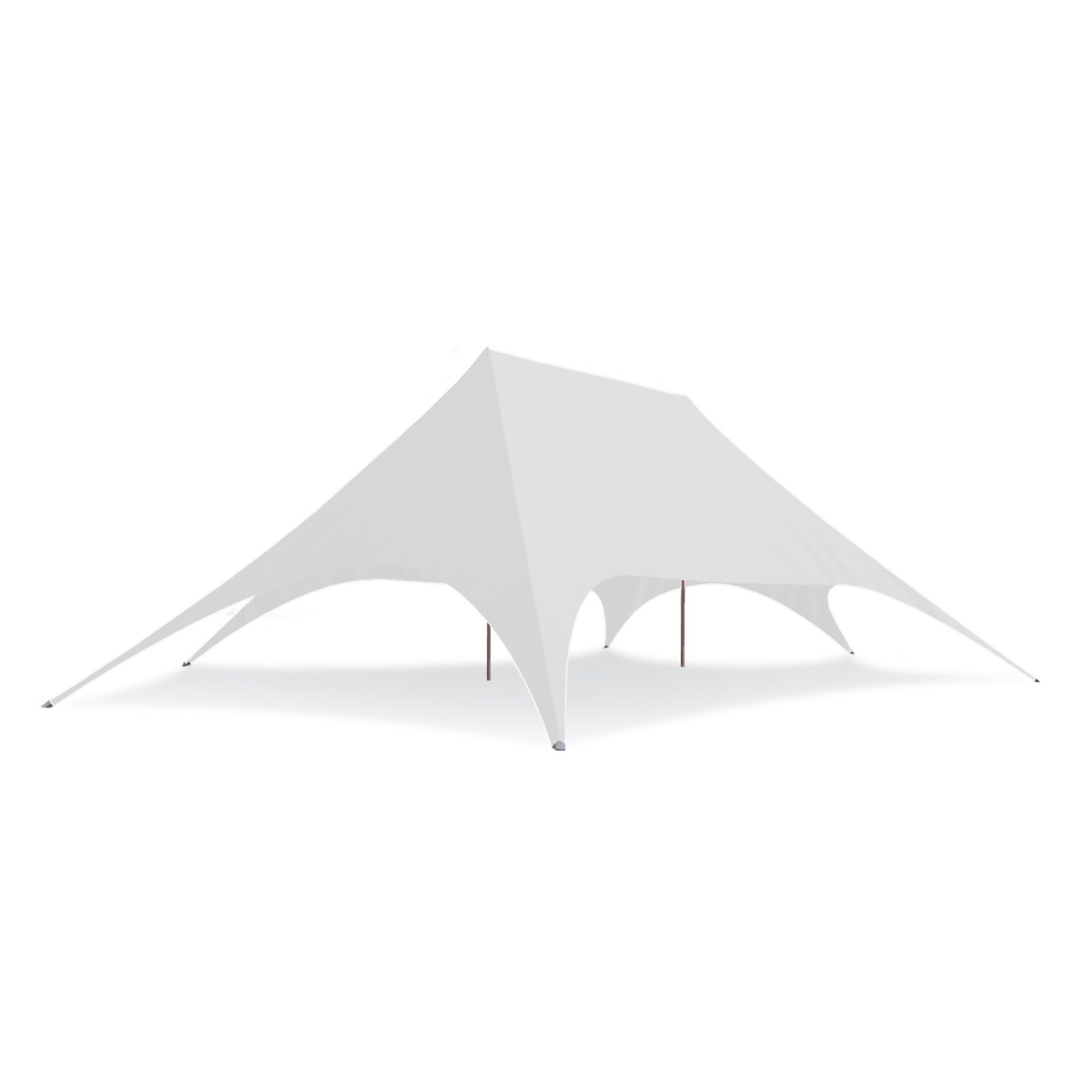 72ft x 46ft Double Pole Star Shade | Star Tents