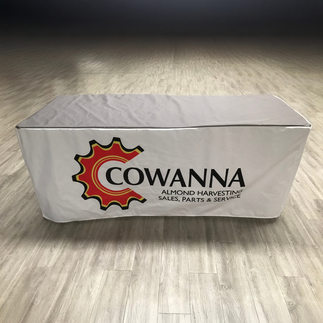 Printed Poly Table Cover - Promotional Signage