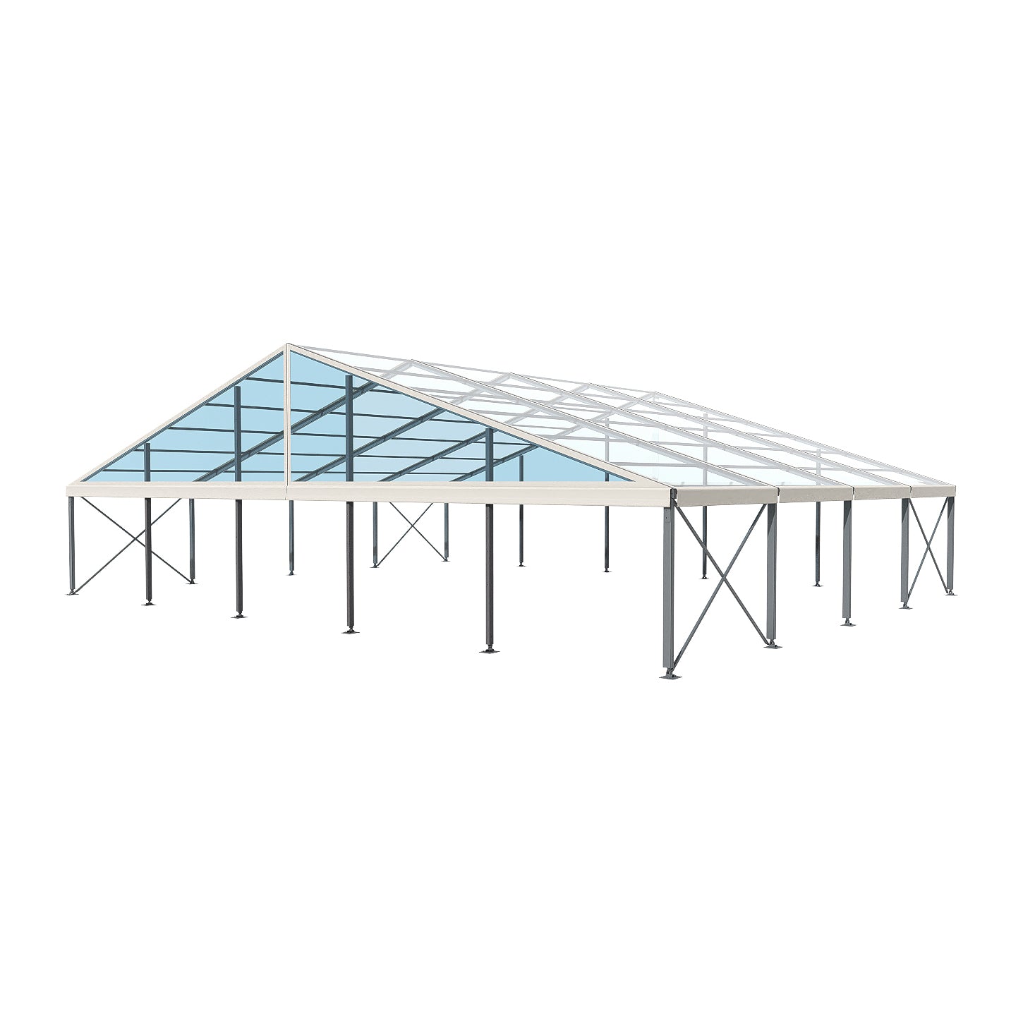 Crest Tent 82' Wide | Clear Span A Frame