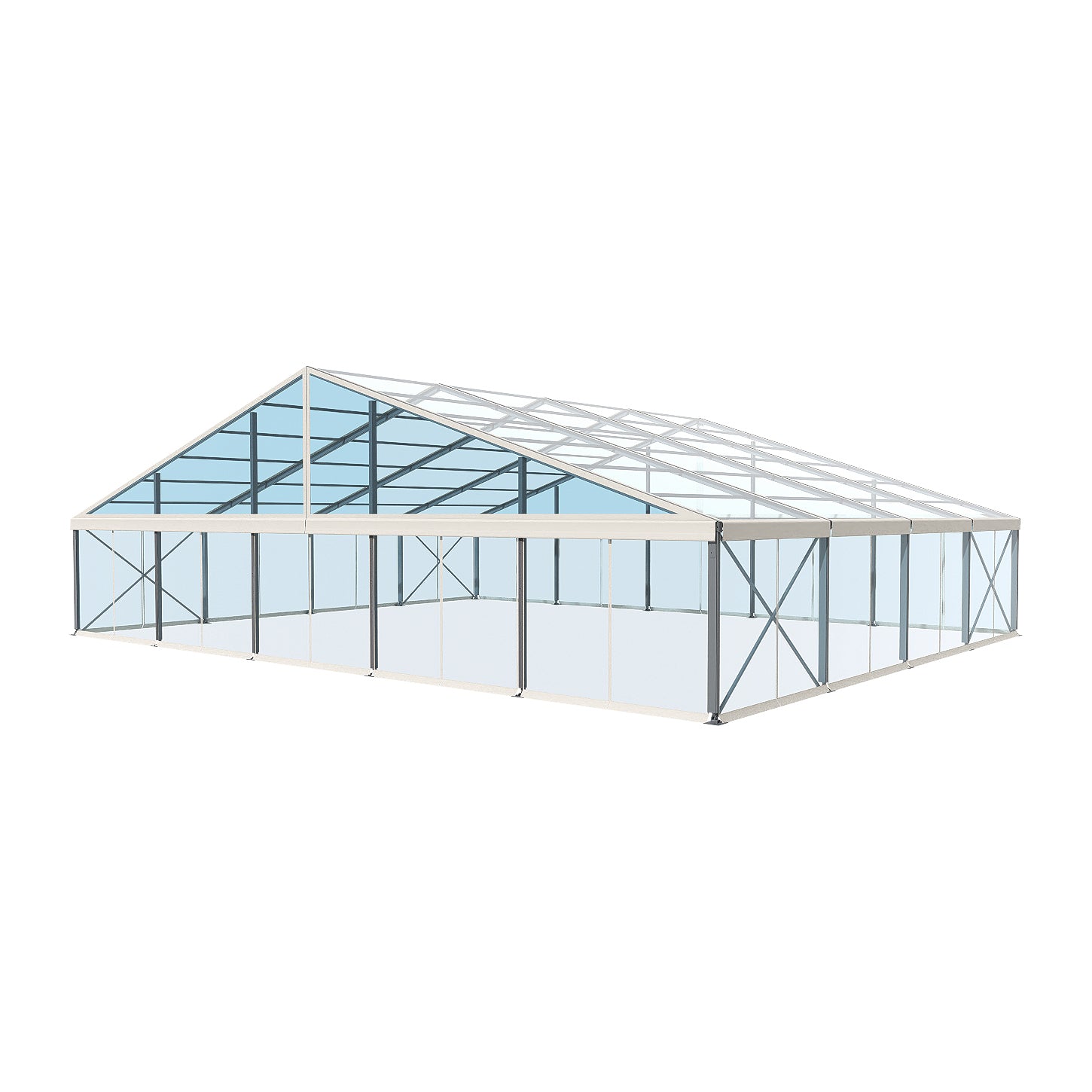 Crest Tent 82' Wide | Clear Span A Frame