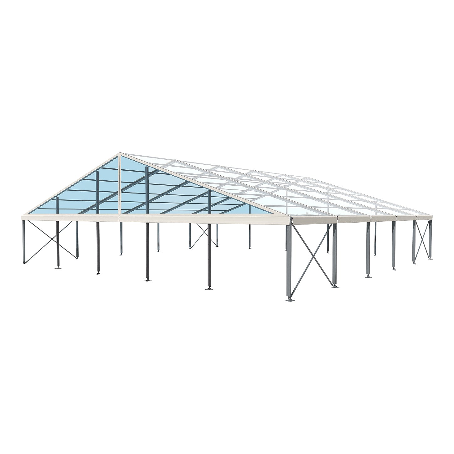 Crest Tent 82' Wide | Clear Span A Frame