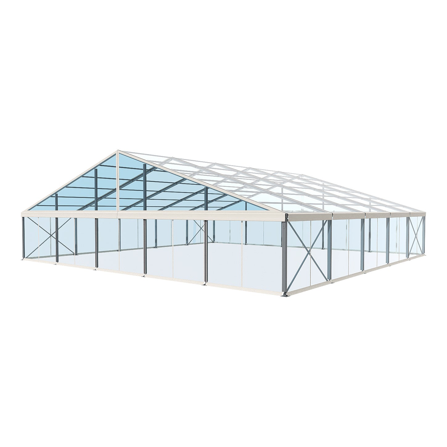 Crest Tent 82' Wide | Clear Span A Frame