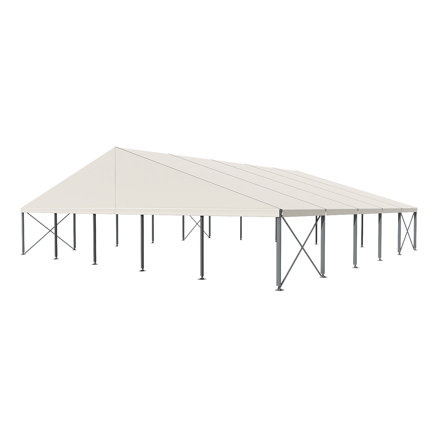 Crest Tent 82' Wide | Clear Span A Frame