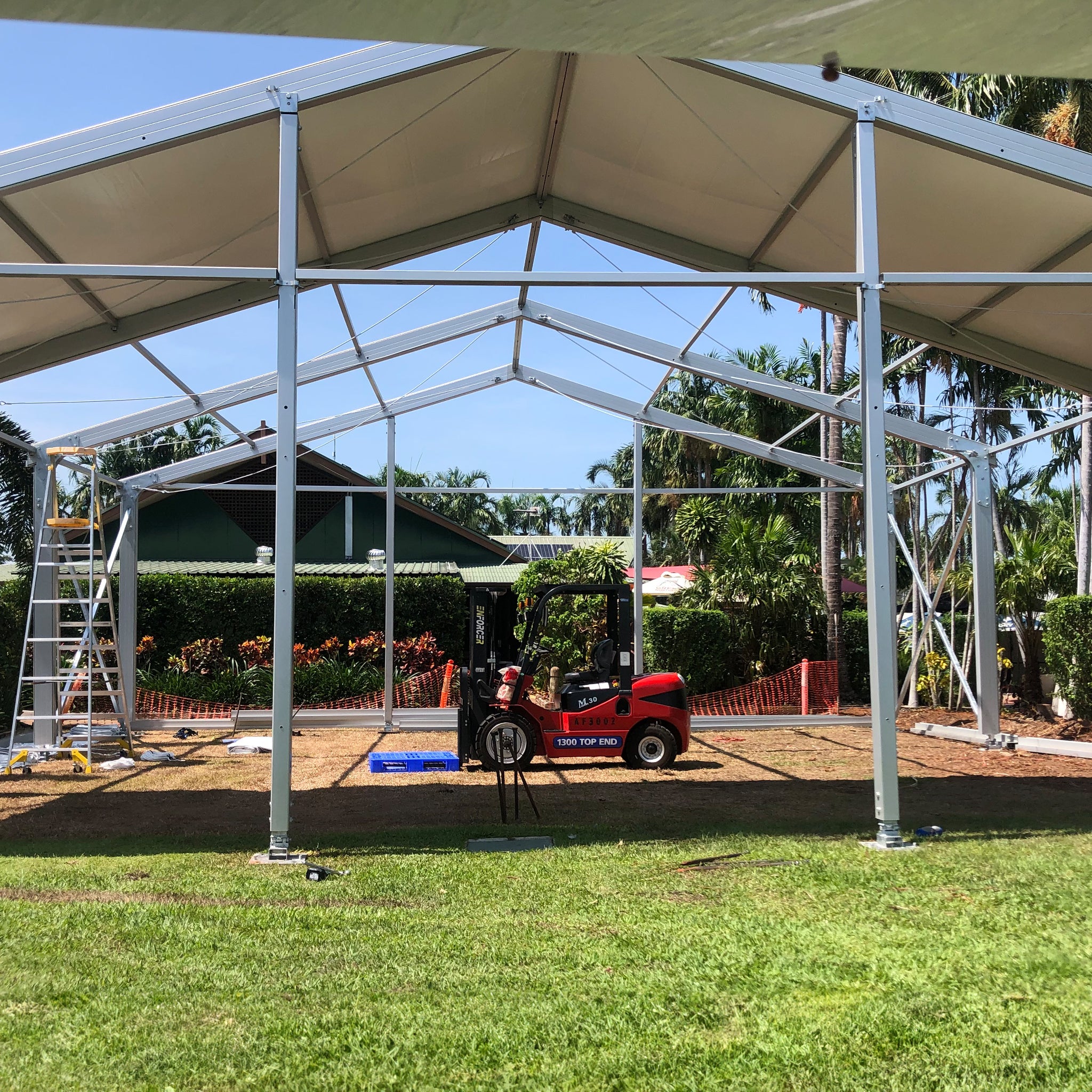 Crest Tent 66' Wide | Clear Span A Frame