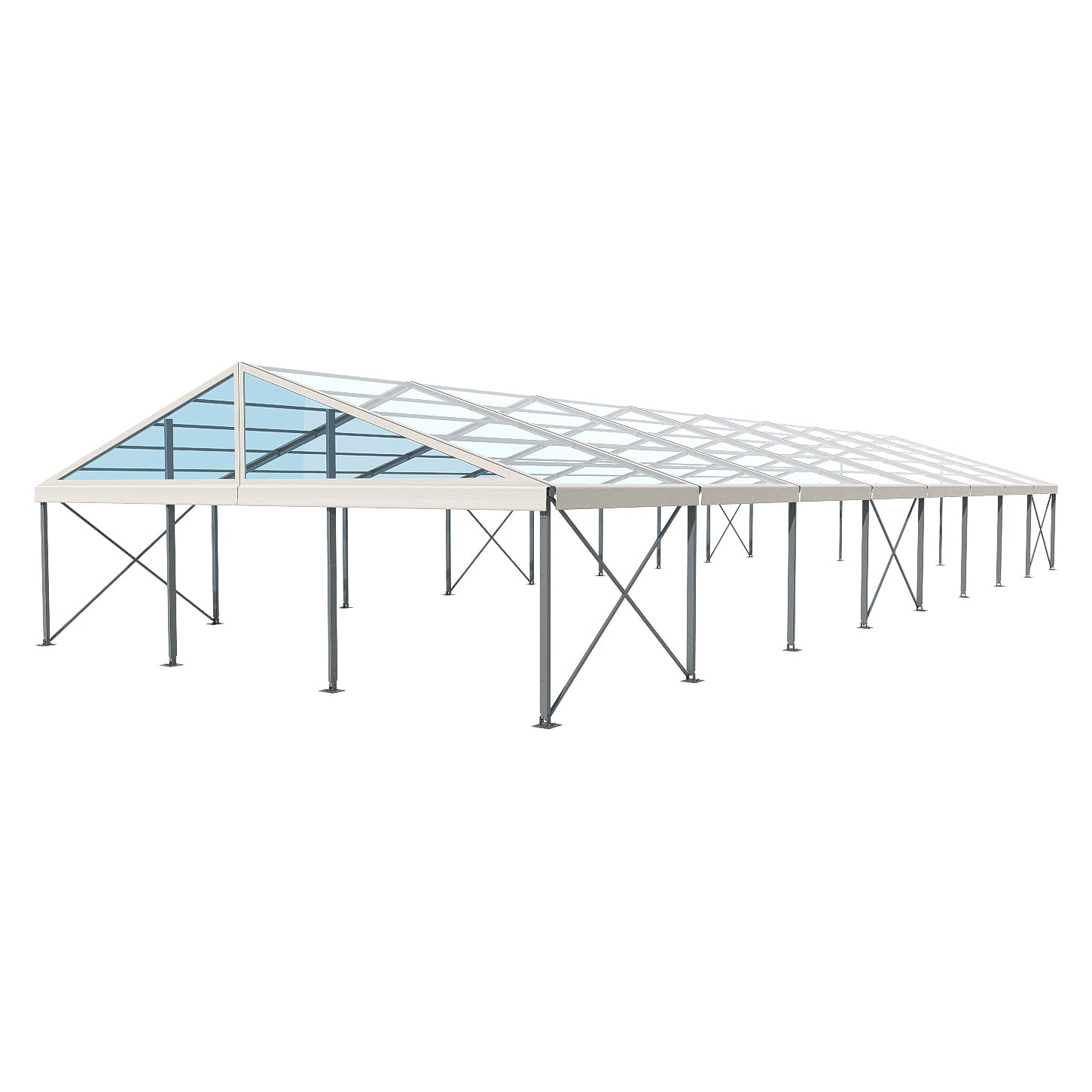 Crest Tent 50' Wide | Clear Span A Frame