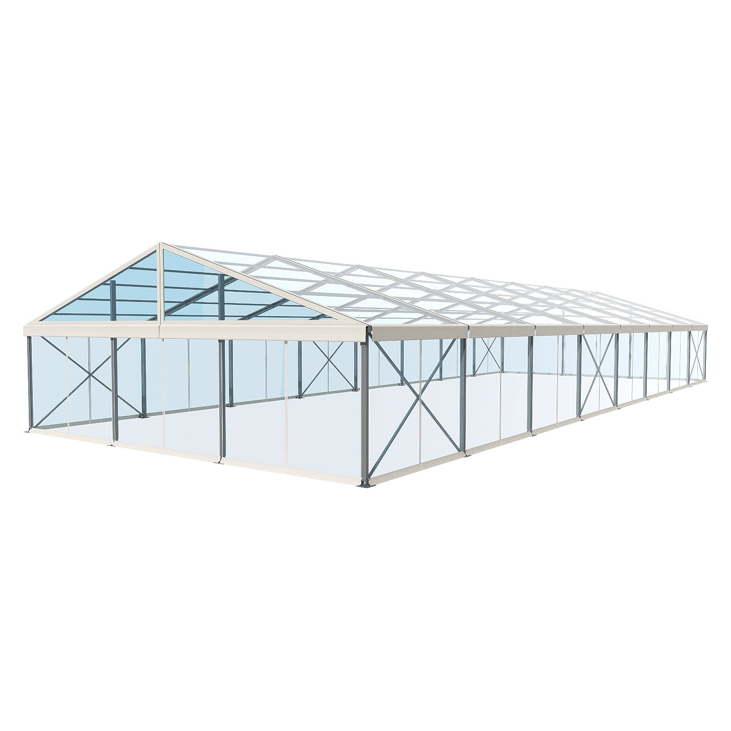 Crest Tent 50' Wide | Clear Span A Frame