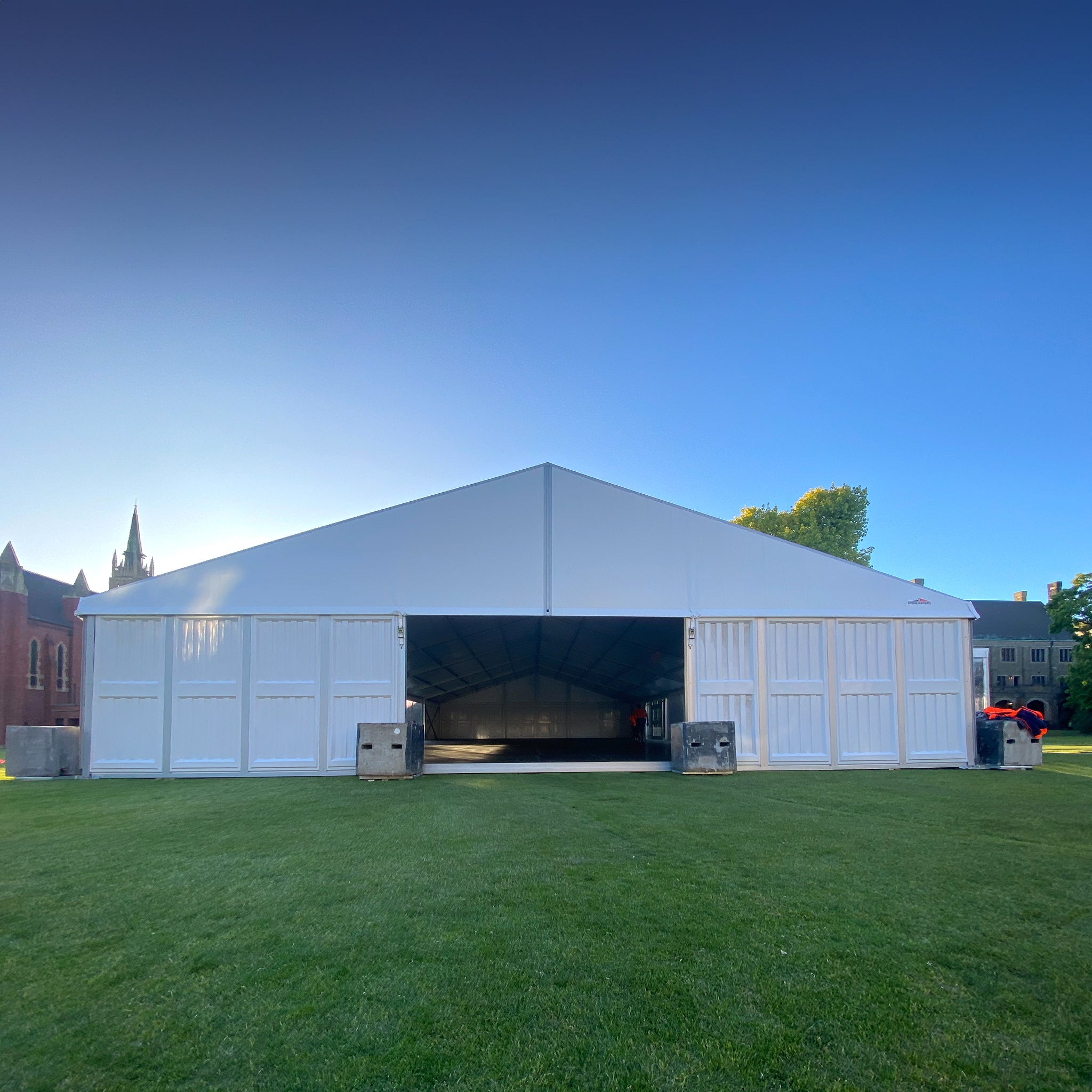 Crest Tent 50' Wide | Clear Span A Frame