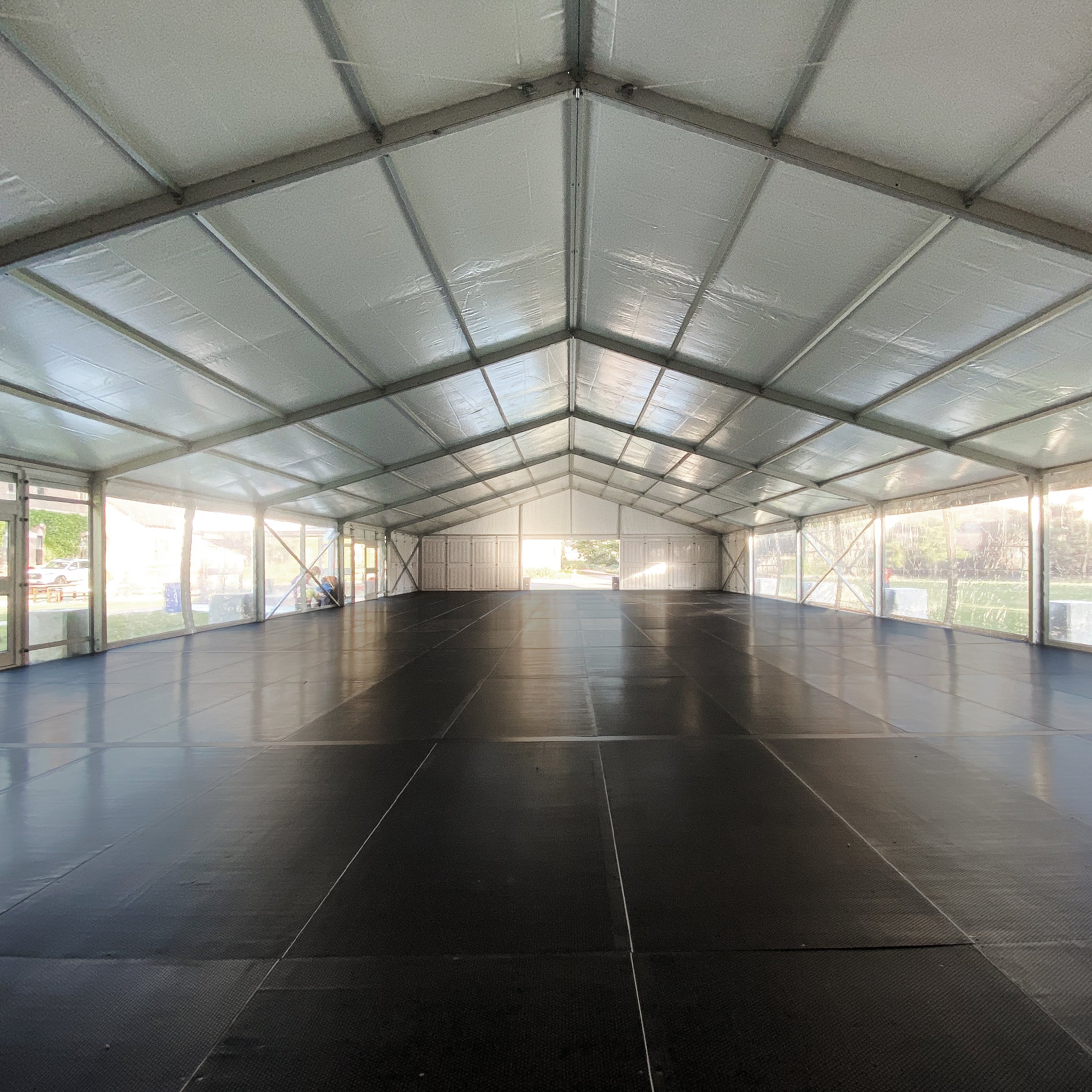 Crest Tent 50' Wide | Clear Span A Frame