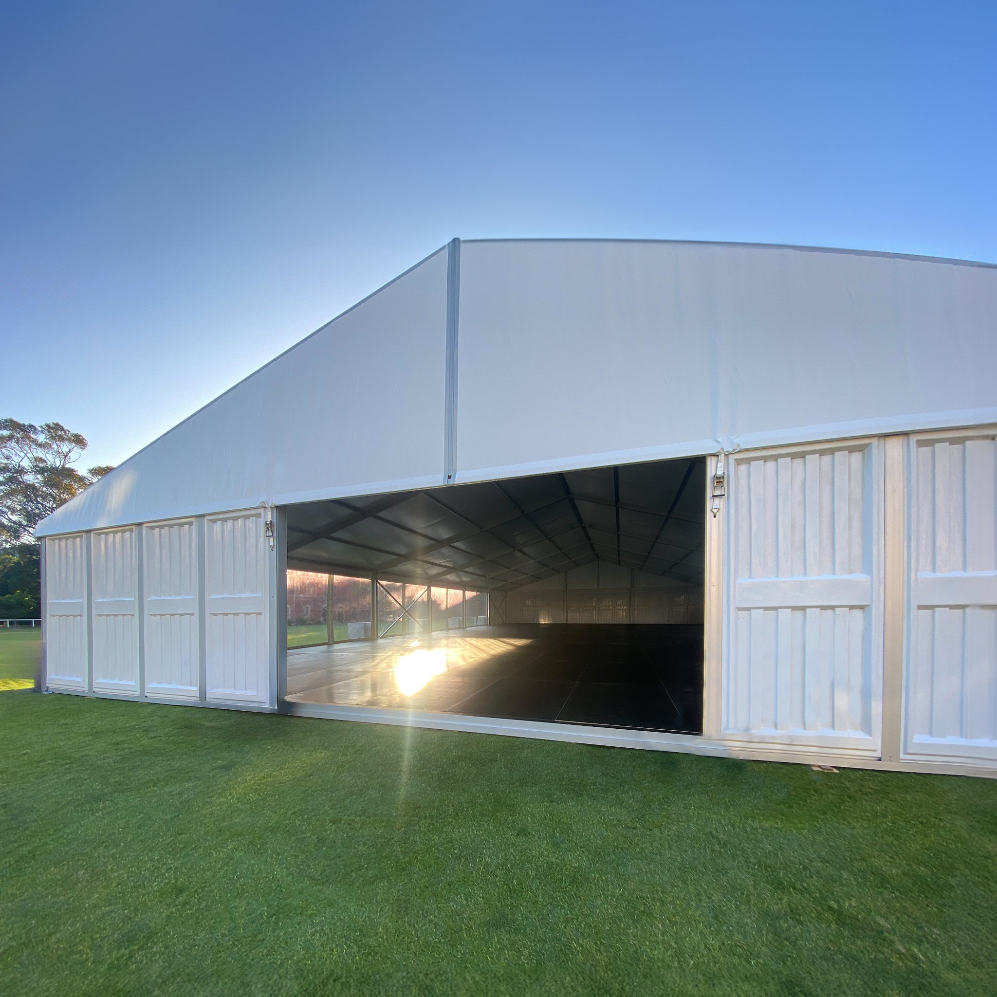 Crest Tent 50' Wide | Clear Span A Frame