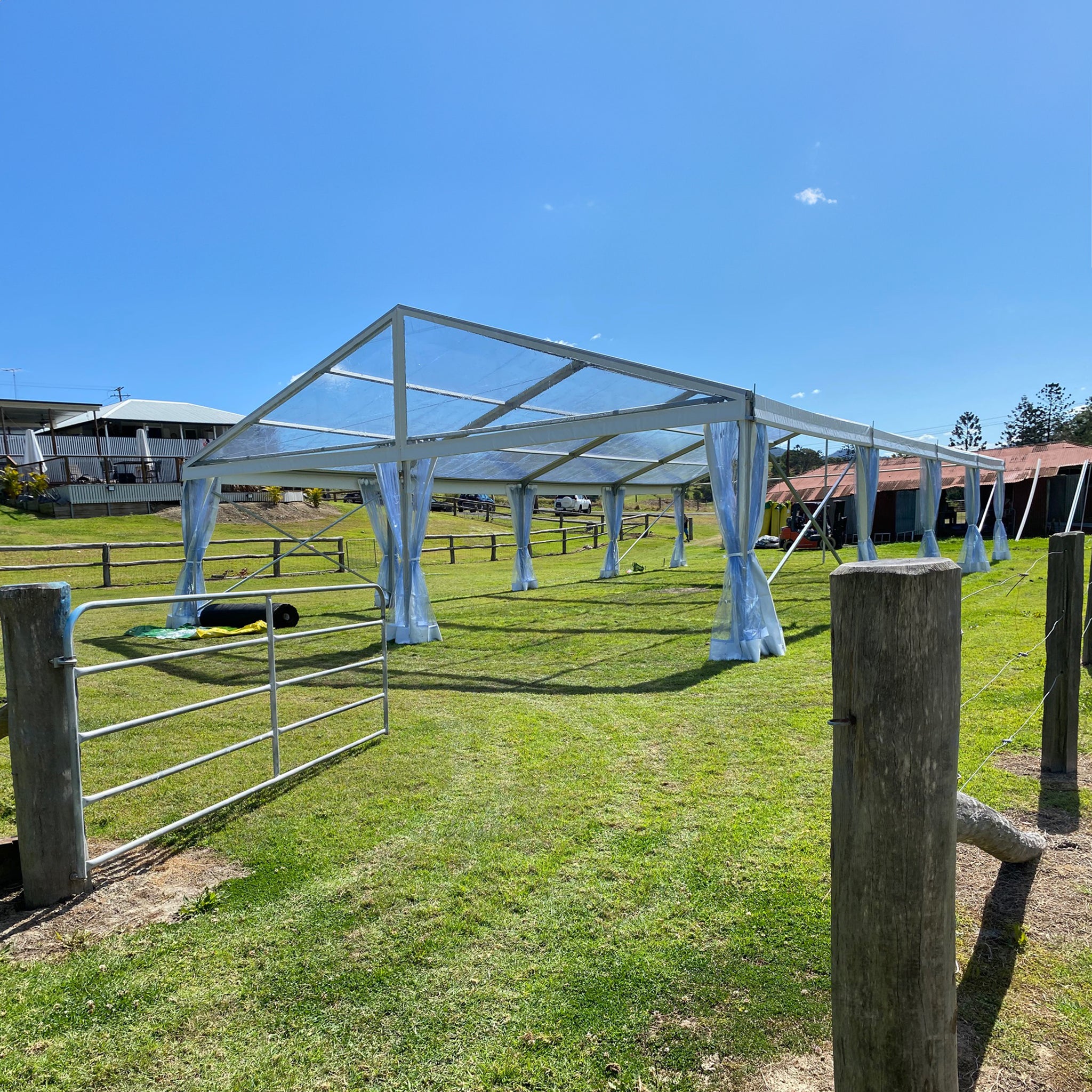 Crest Tent 40' Wide | Clear Span A Frame