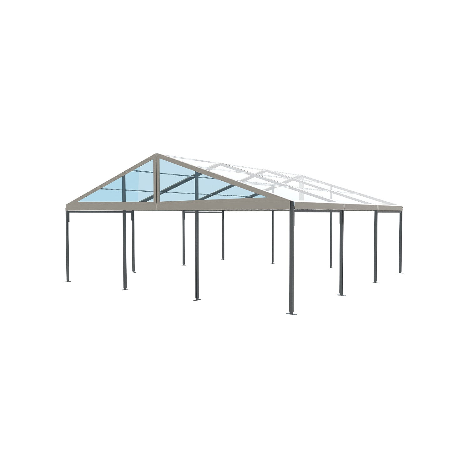 Crest Tent 30' Wide | Clear Span A Frame