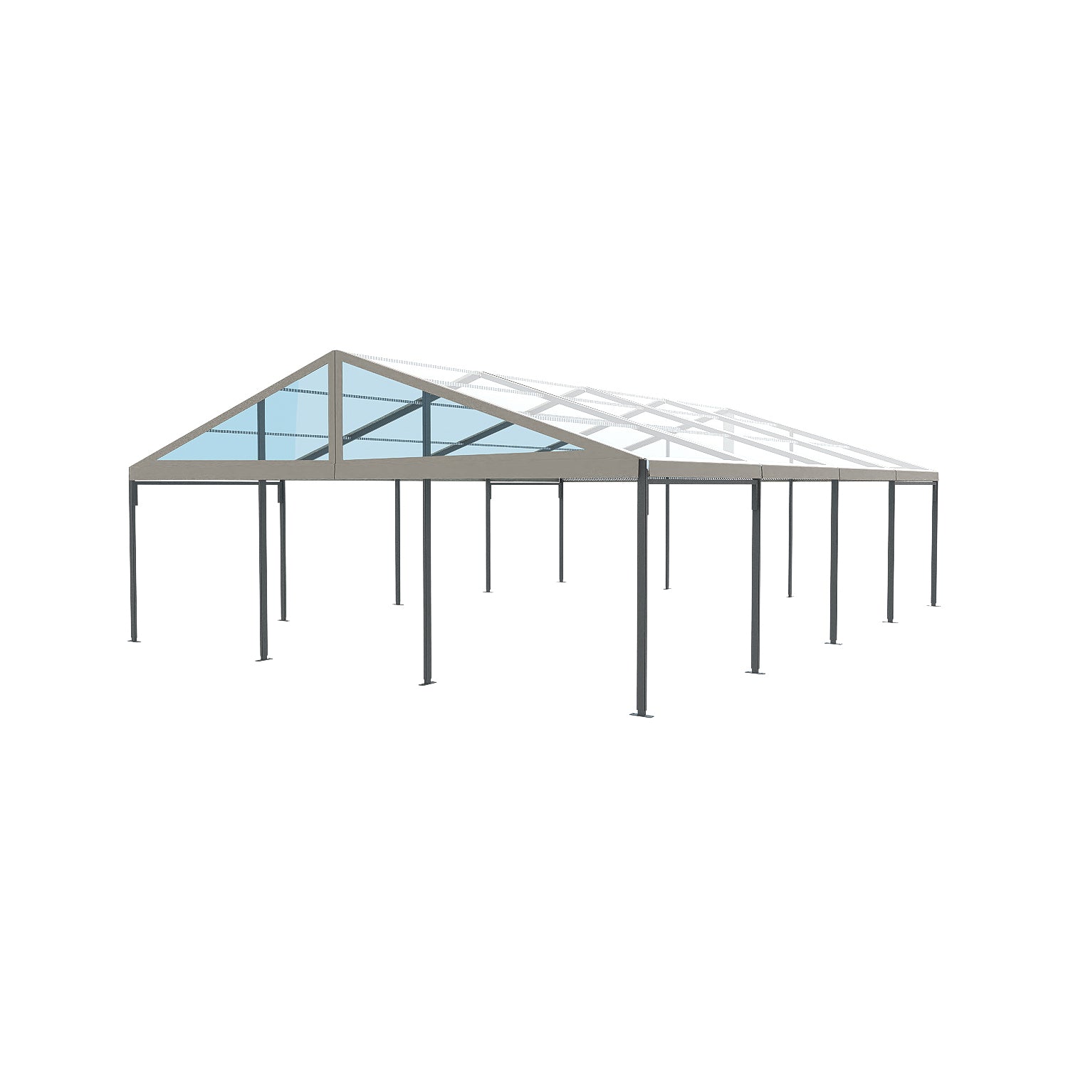 Crest Tent 30' Wide | Clear Span A Frame