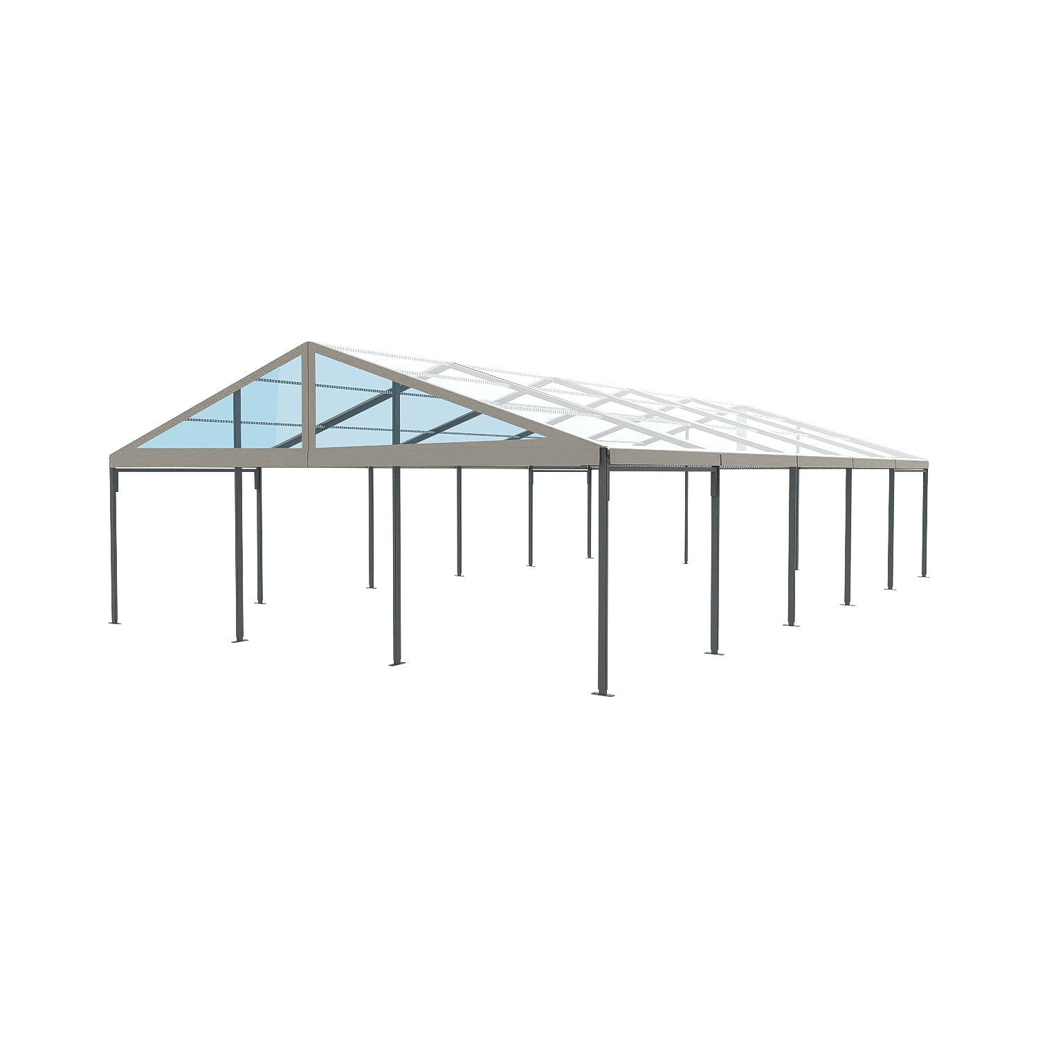 Crest Tent 30' Wide | Clear Span A Frame