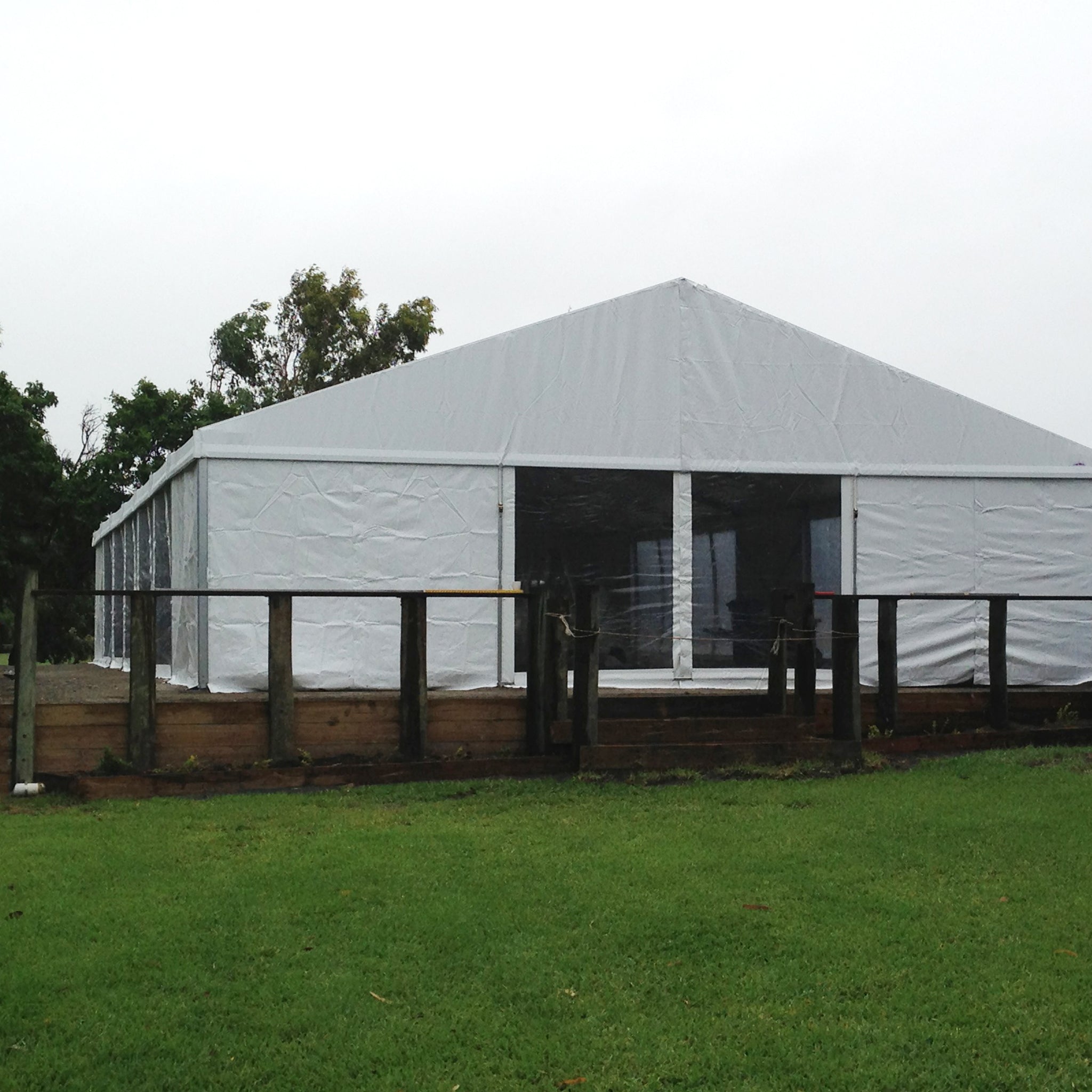 Crest Tent 30' Wide | Clear Span A Frame