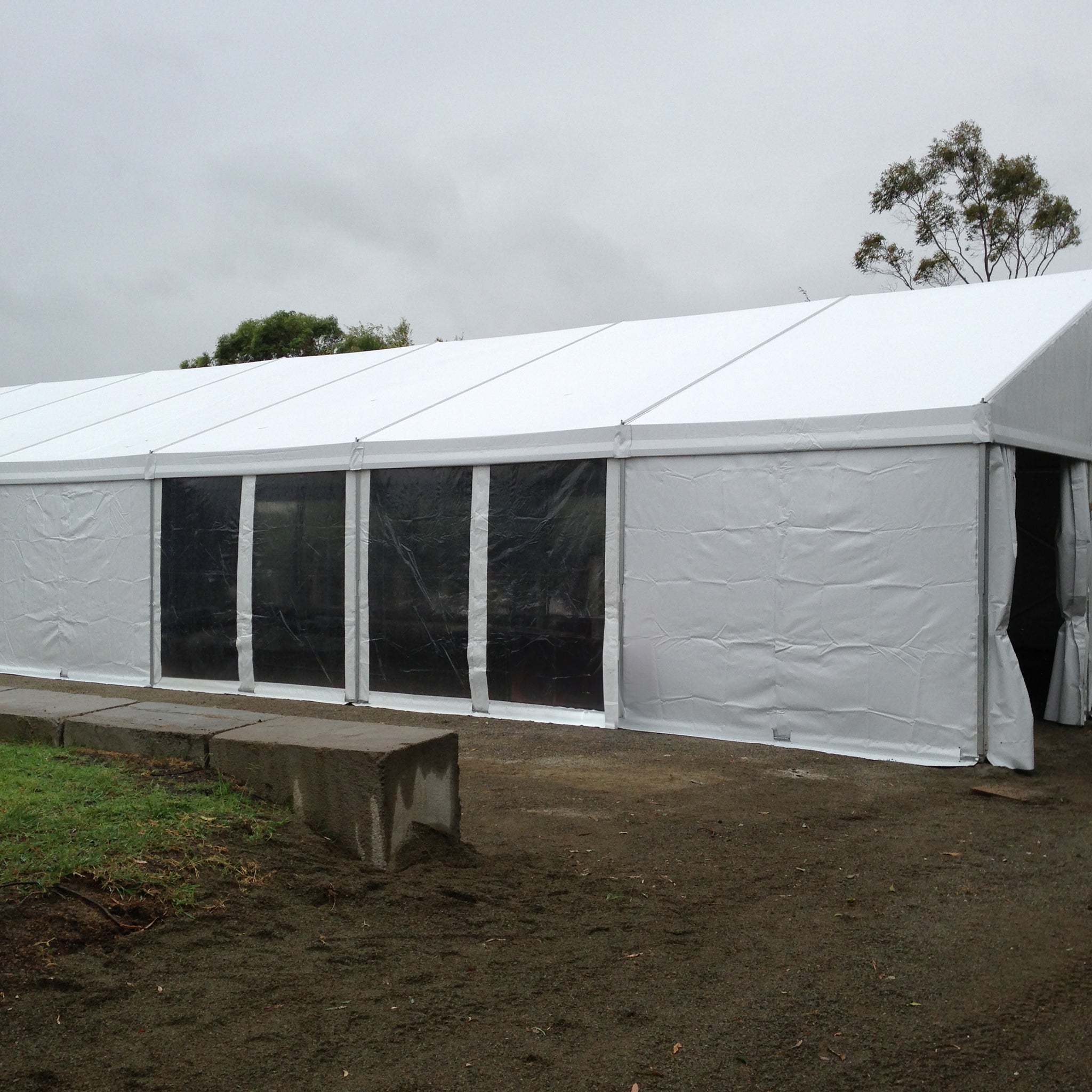 Crest Tent 30' Wide | Clear Span A Frame