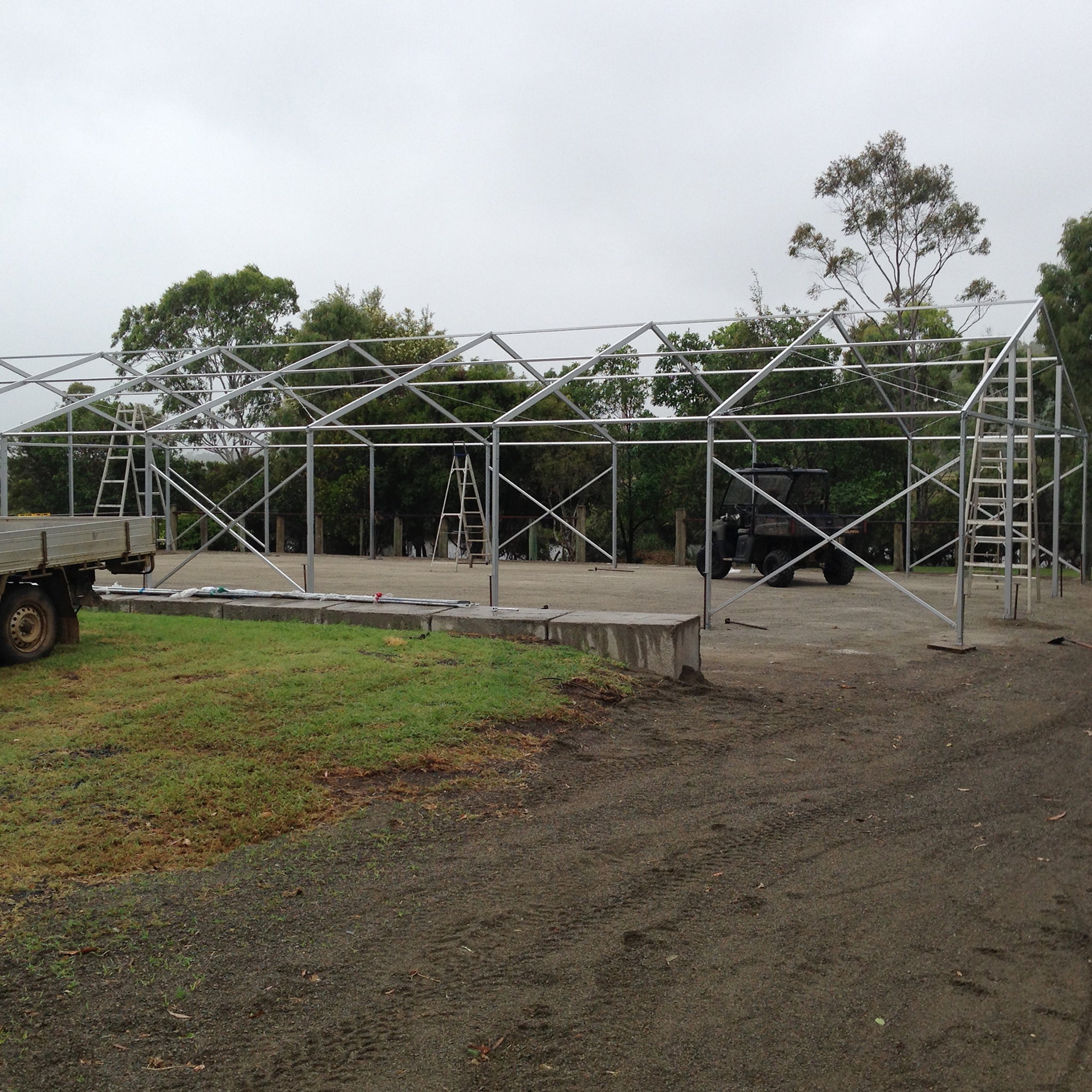 Crest Tent 30' Wide | Clear Span A Frame