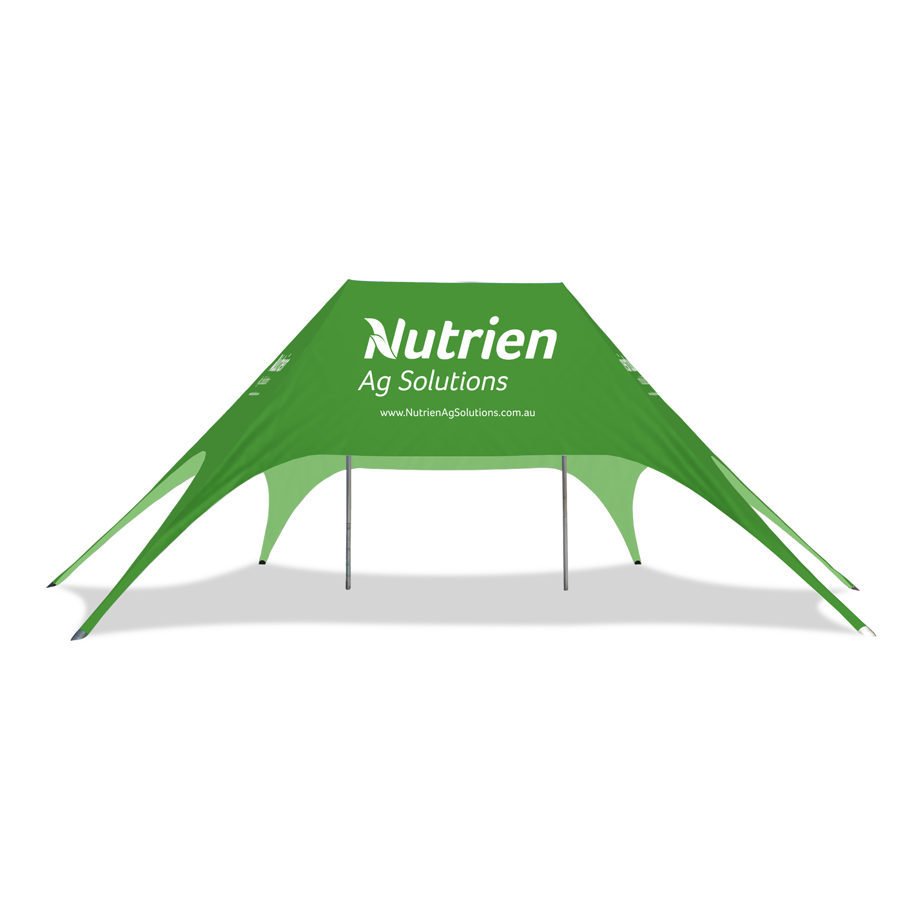 72ft x 46ft Double Pole Custom Star Shade | Star Tents