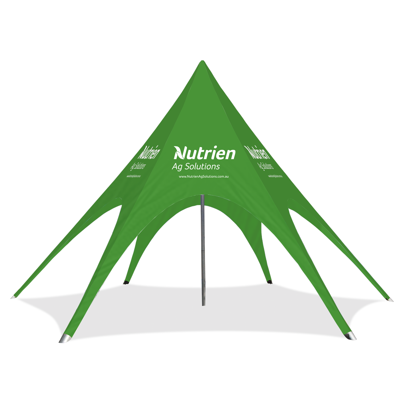 26ft Single Pole Custom Star Shade | Star Tents