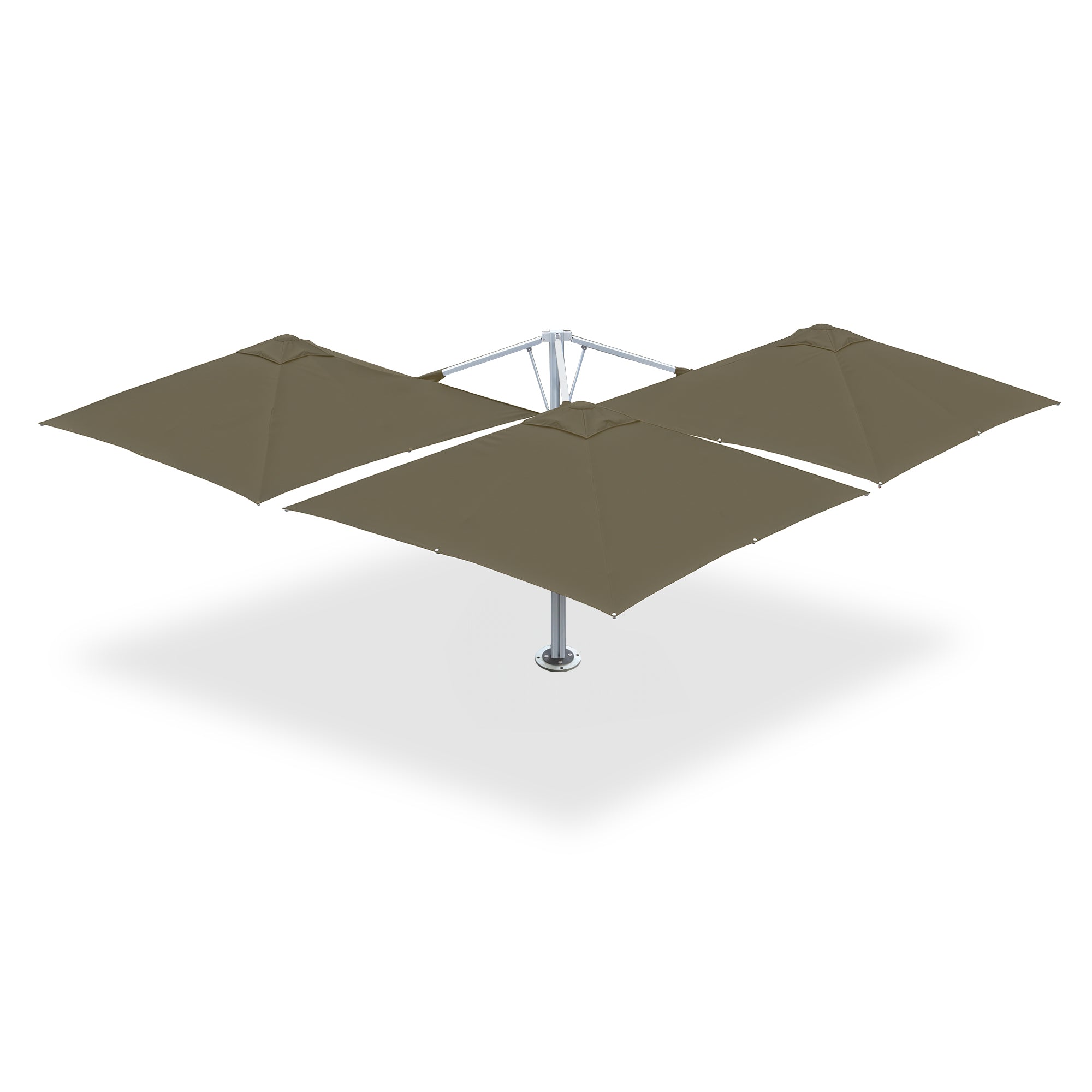 10' x 10' Multi Shade Pod Cantilever | Umbrellas