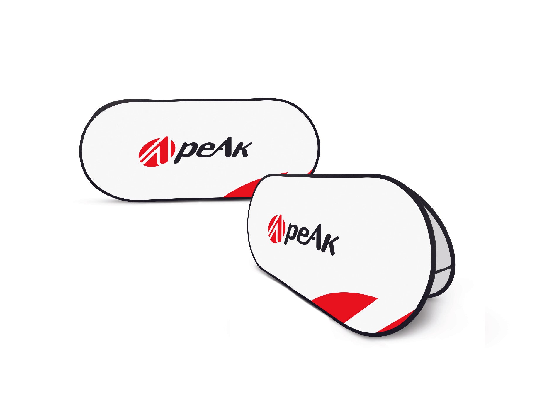 Oval Pop Banners - Promotional Signage