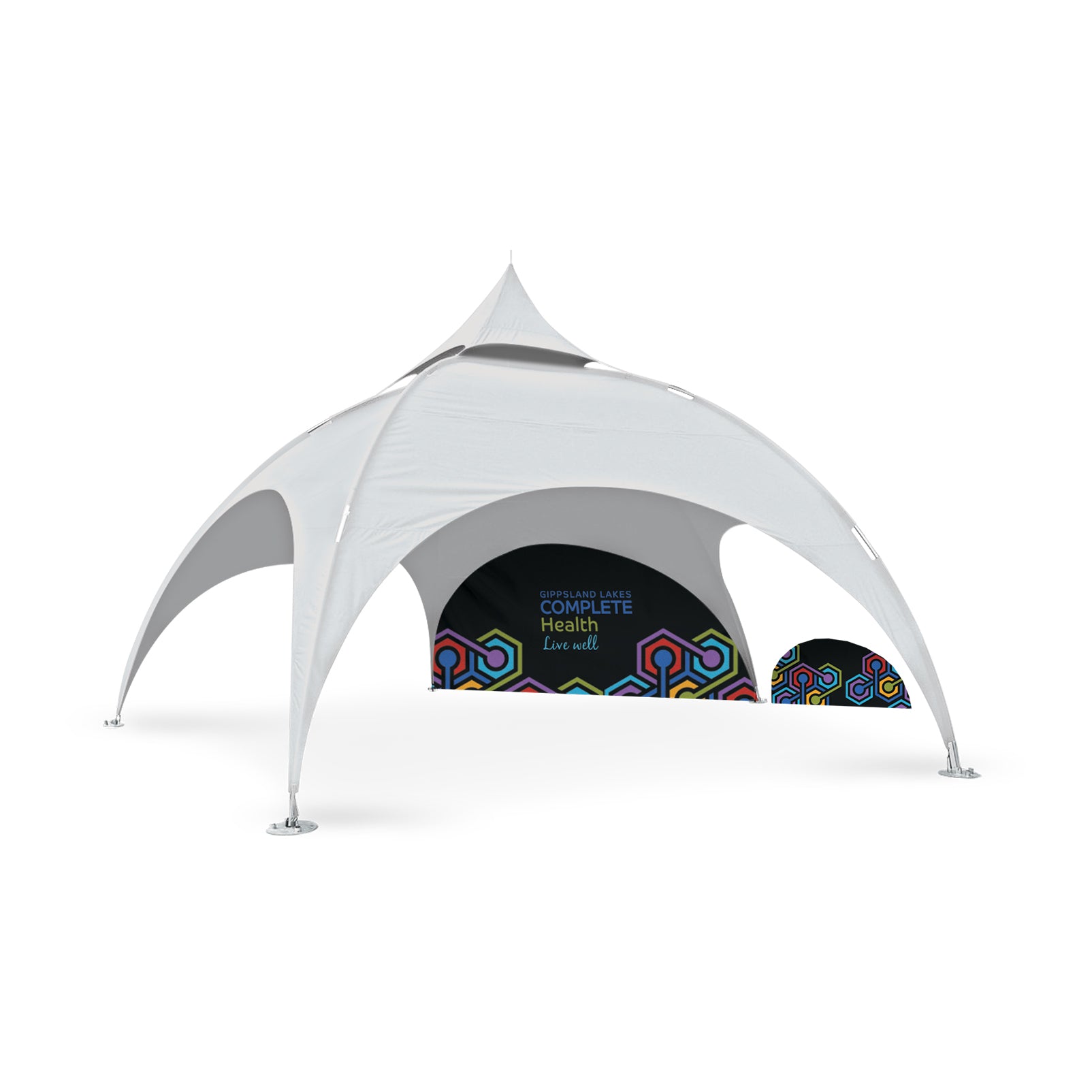 16ft Arch Tent Custom Wall | Star Tents