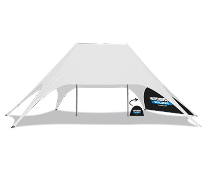 54ft x 34ft Star Shade Custom Walls | Star Tents