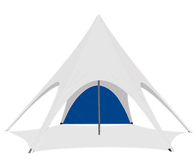 20ft Star Shade Wall | Star Tents